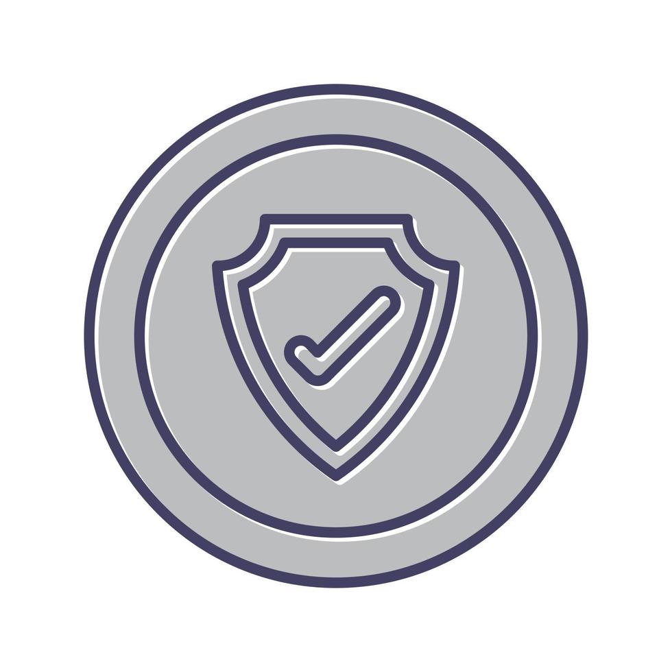 Security Token Vector Icon