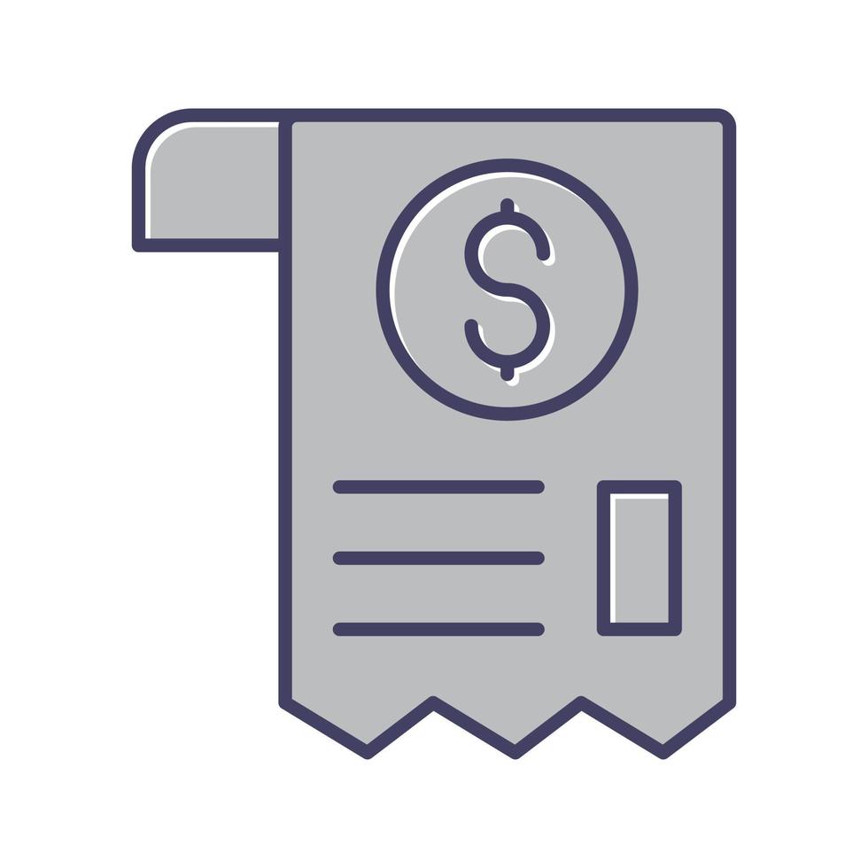 Receipt Vector Icon