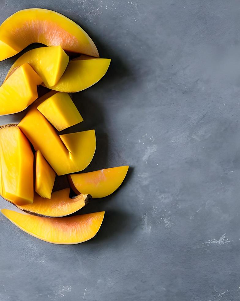 Sliced Mango Fruits photo