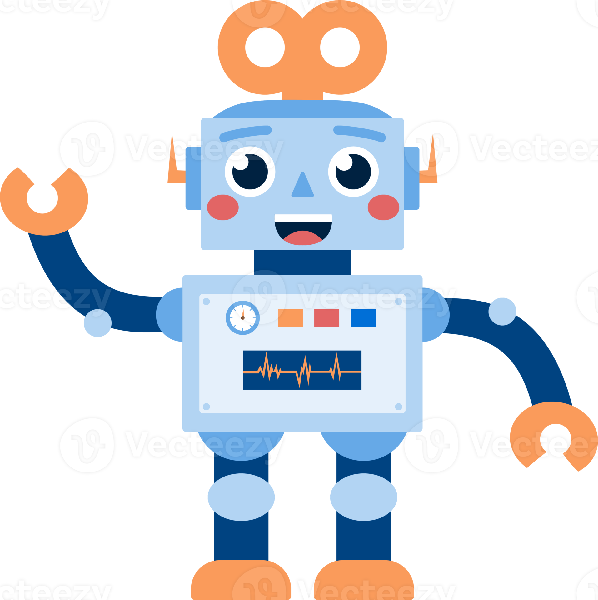 Kids Toy Robot Greetings PNG Illustration 14012676 PNG
