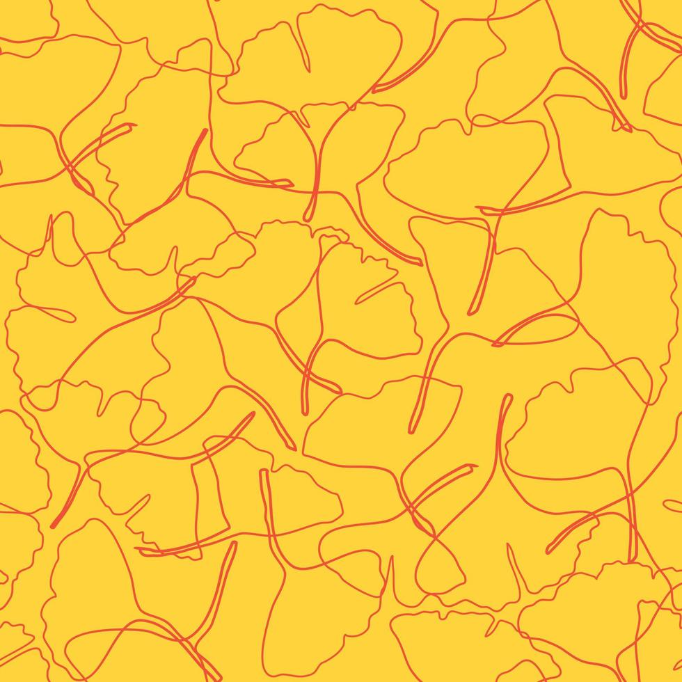 Yellow Ginkgo Leaves | Gift Wrap Yellow Ginkgo Leaves | Gift Wrap