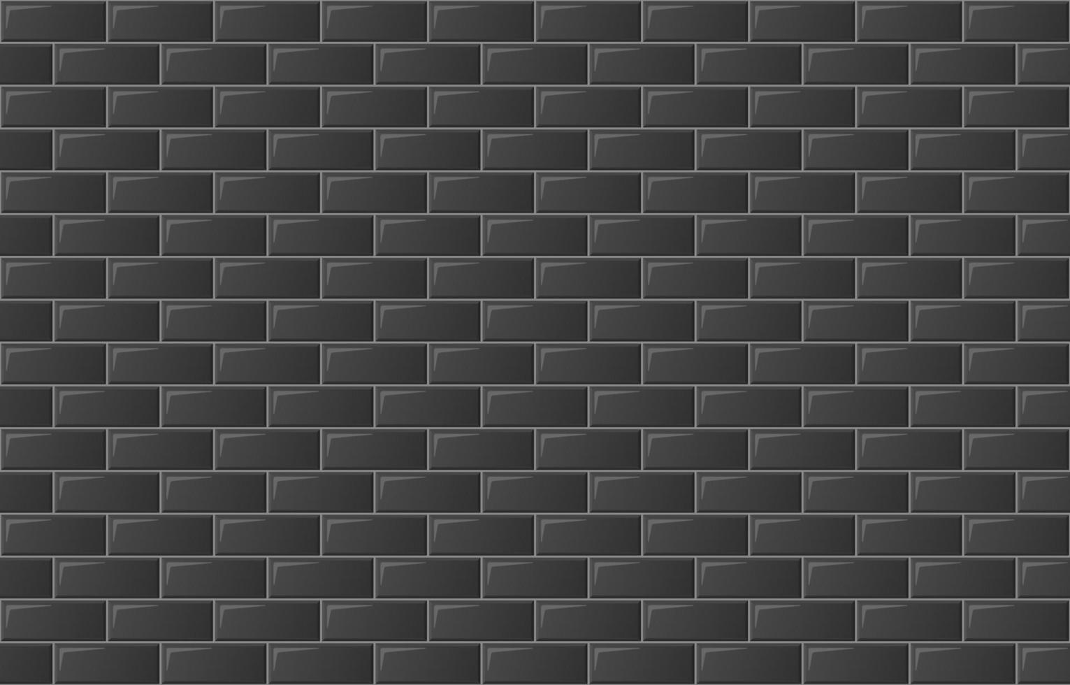 patrón de rectángulo de mosaico negro transparente. papel pintado, estampado. ilustración vectorial vector