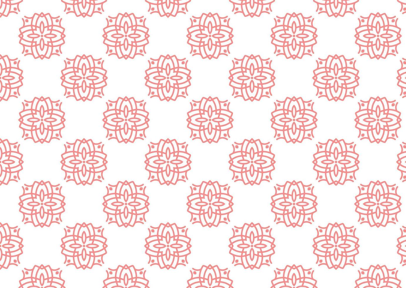 Ornamental doodle mandala seamless pattern background vector template, Seamless pattern with paisley, mandala, and floral motif for wallpaper