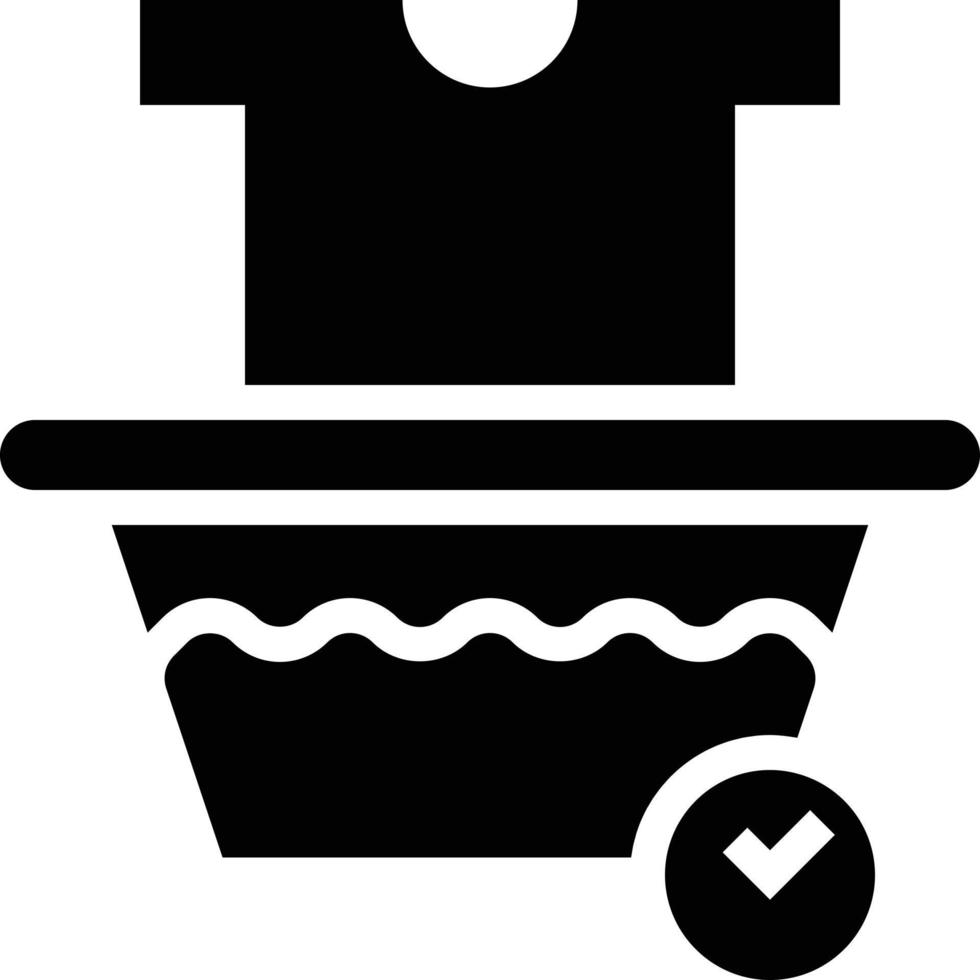 grifo de agua de remojo - icono sólido vector