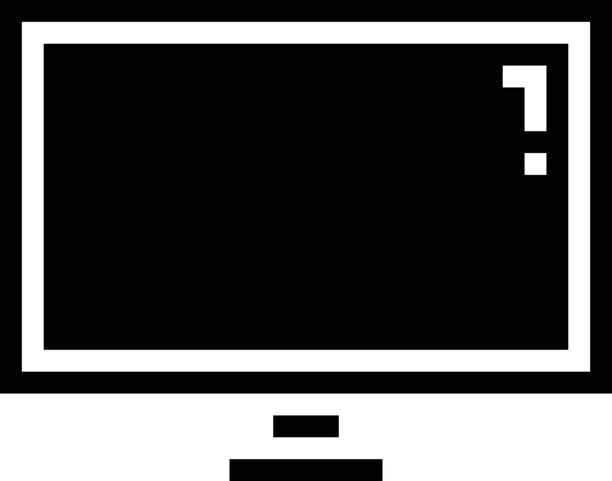 television entertainment electronics hotel - solid icon vector