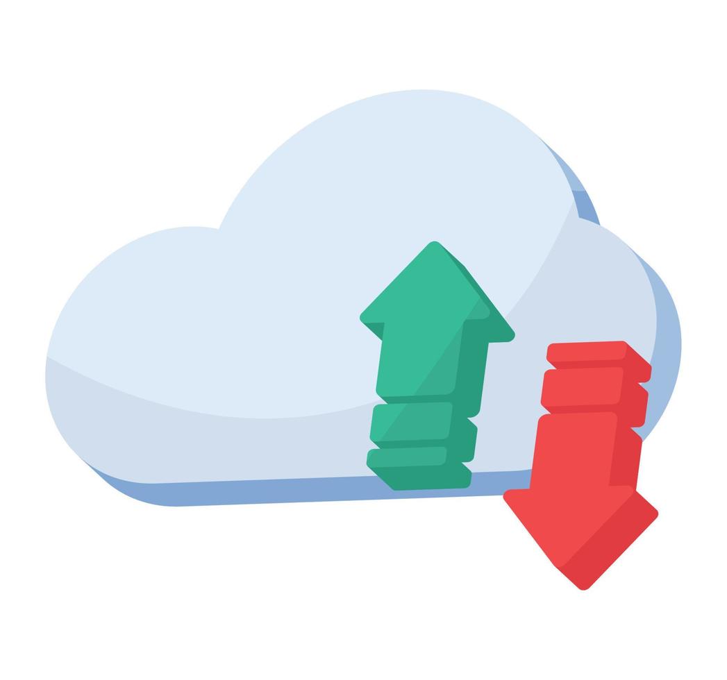 cloud computing server vector