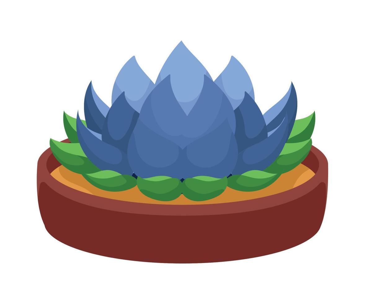 loy krathong blue floral vector