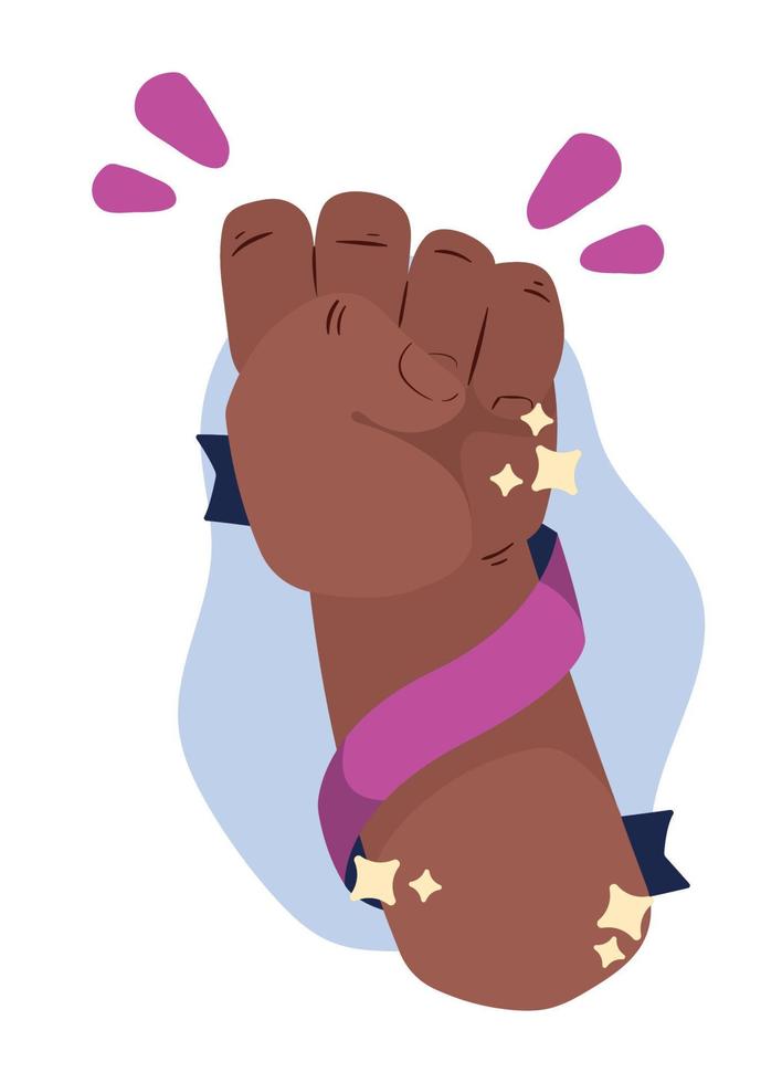 hand human fist vector