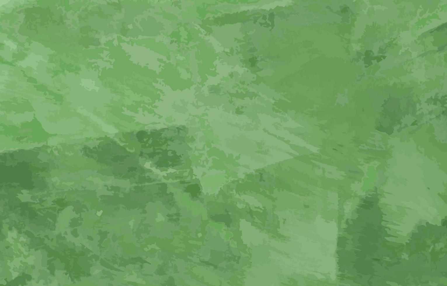 fondo de arte de pintura abstracta verde vector