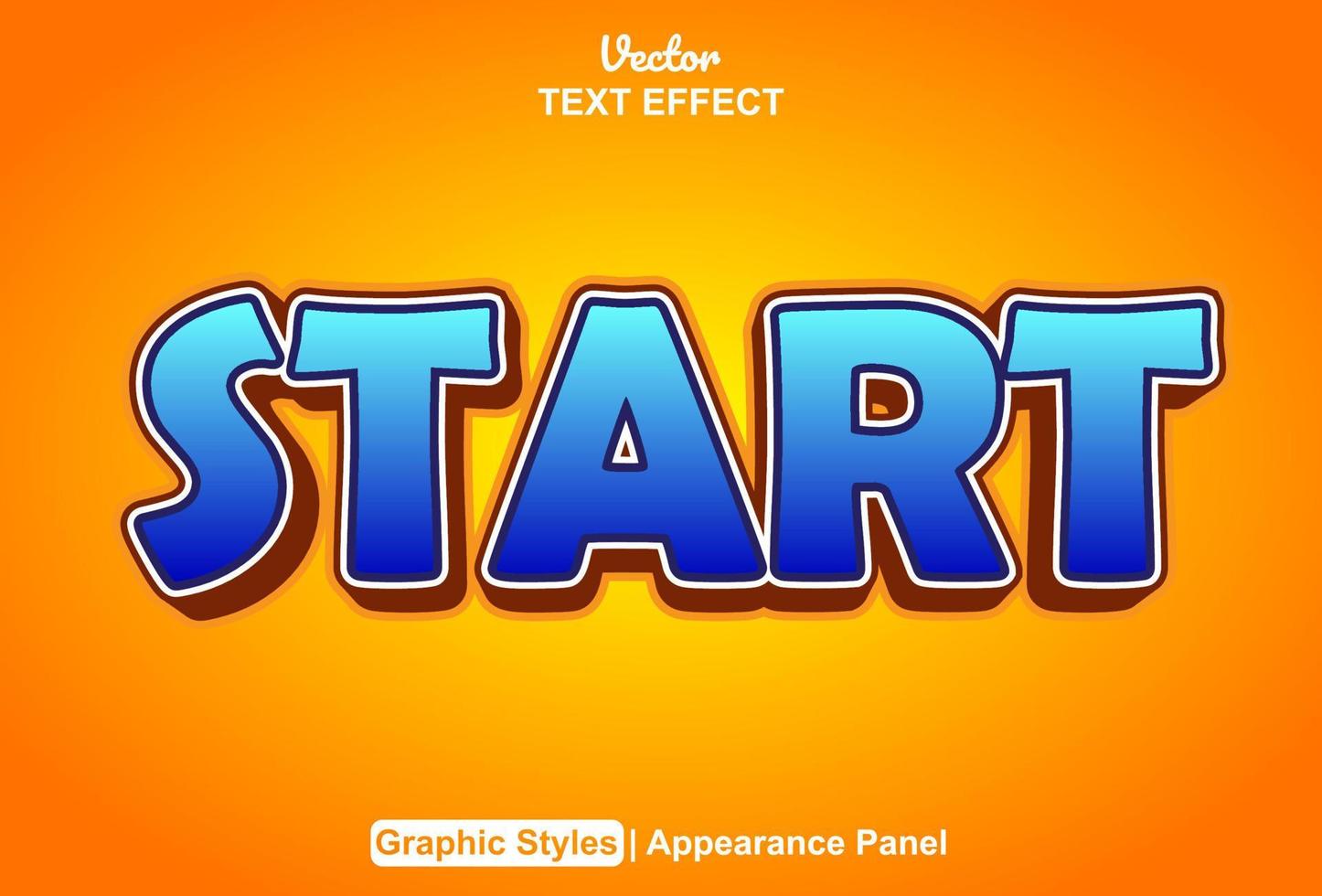 text effects start with graphic styles and can be edited vector