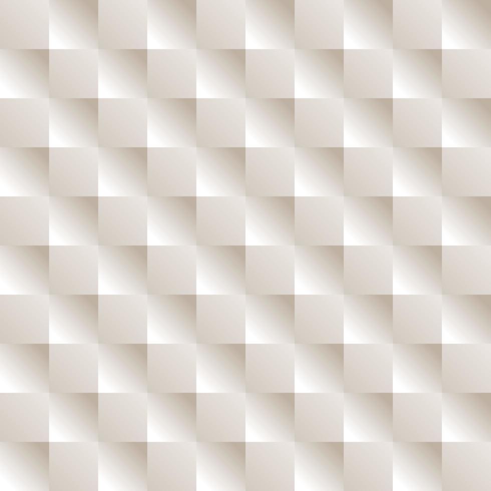 patrón geométrico abstracto sin costuras de marfil. fondo de cuadrados de color crema. ilustración vectorial vector