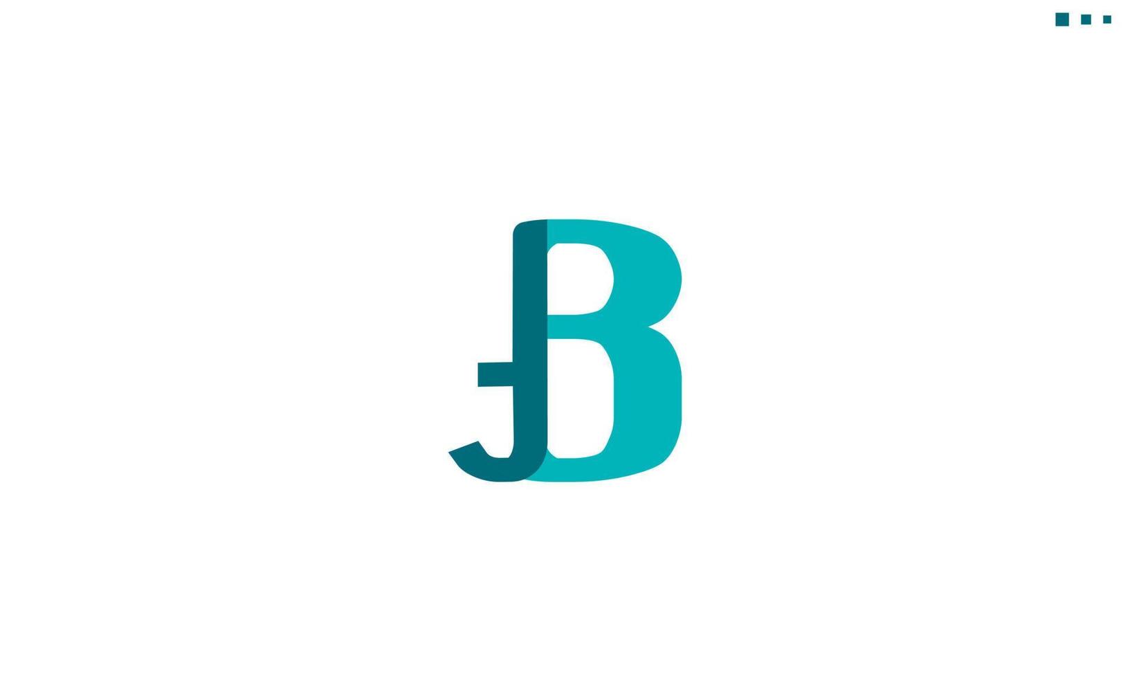 Alphabet letters Initials Monogram logo TB, BT, T and B vector
