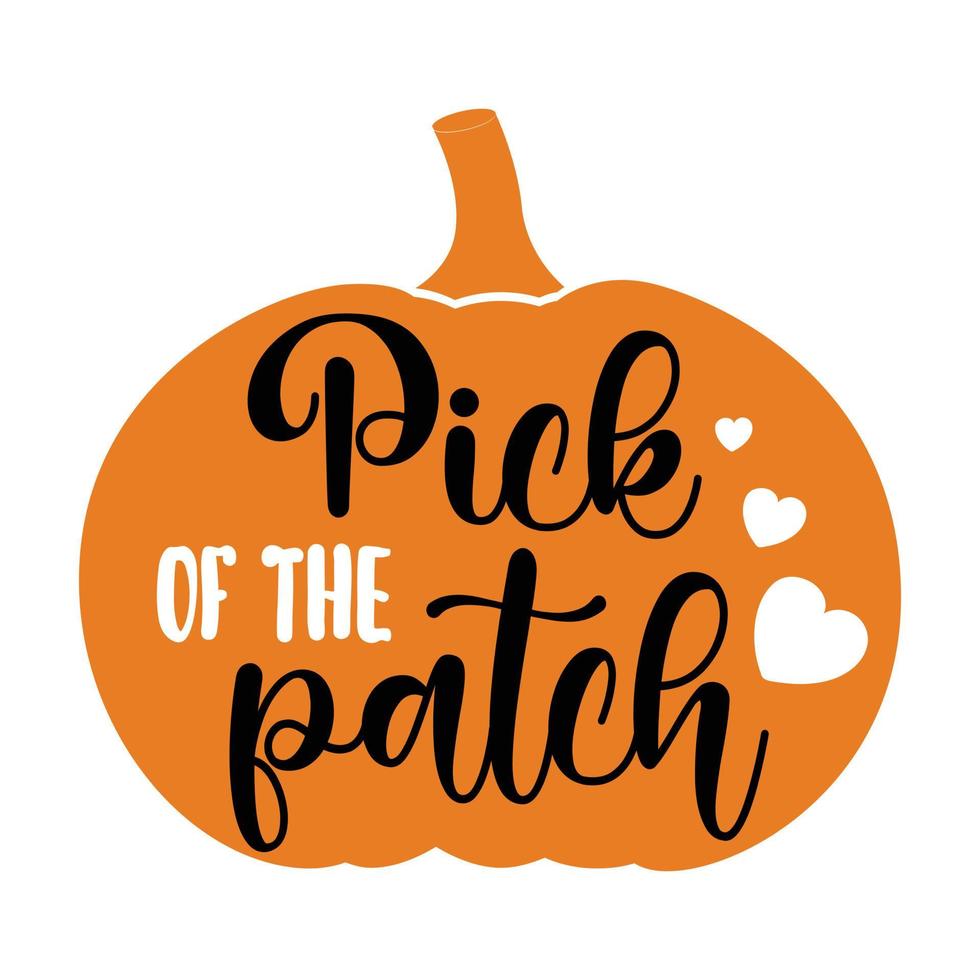 Pick of the patch awesome illustration vector