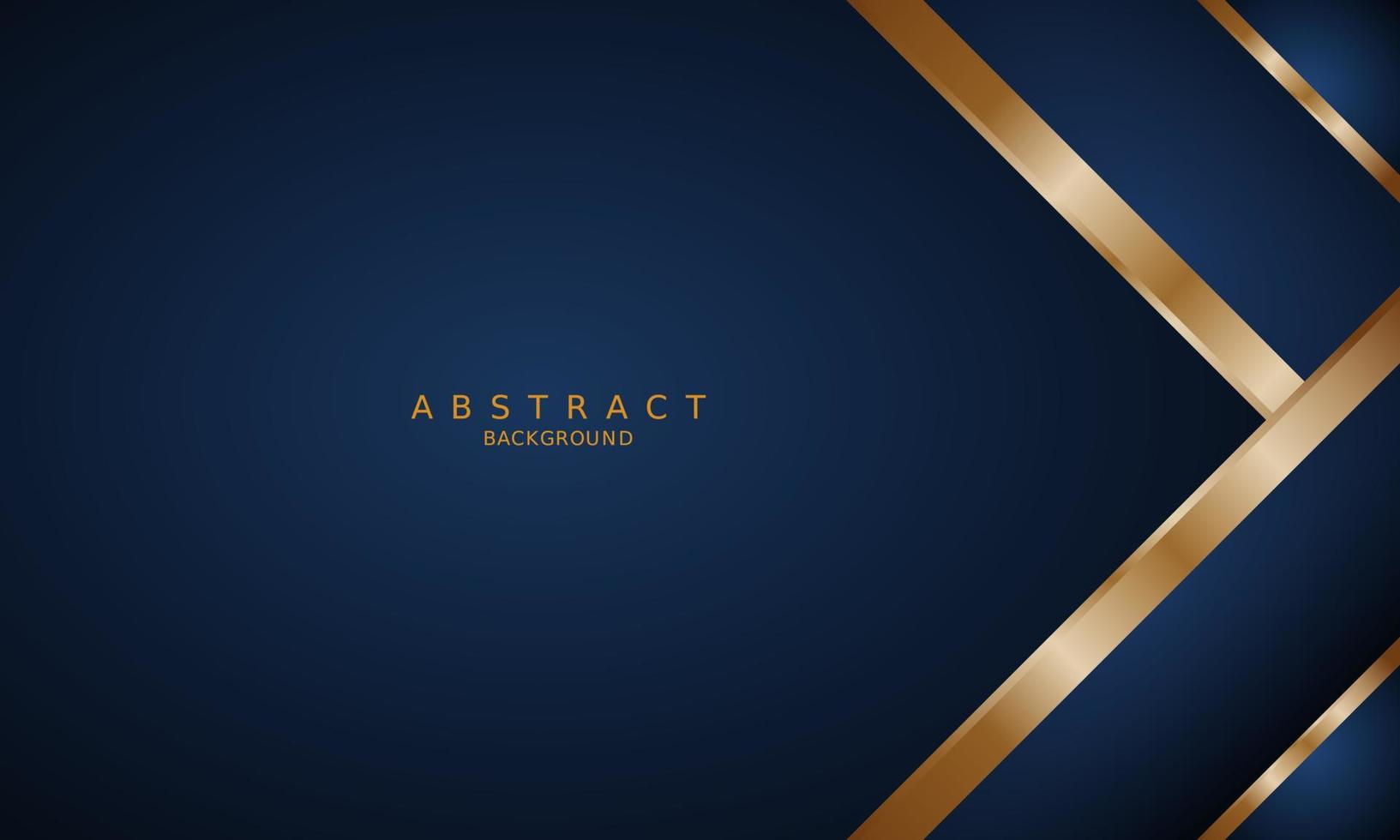 dark blue luxury premium background and gold line. vector