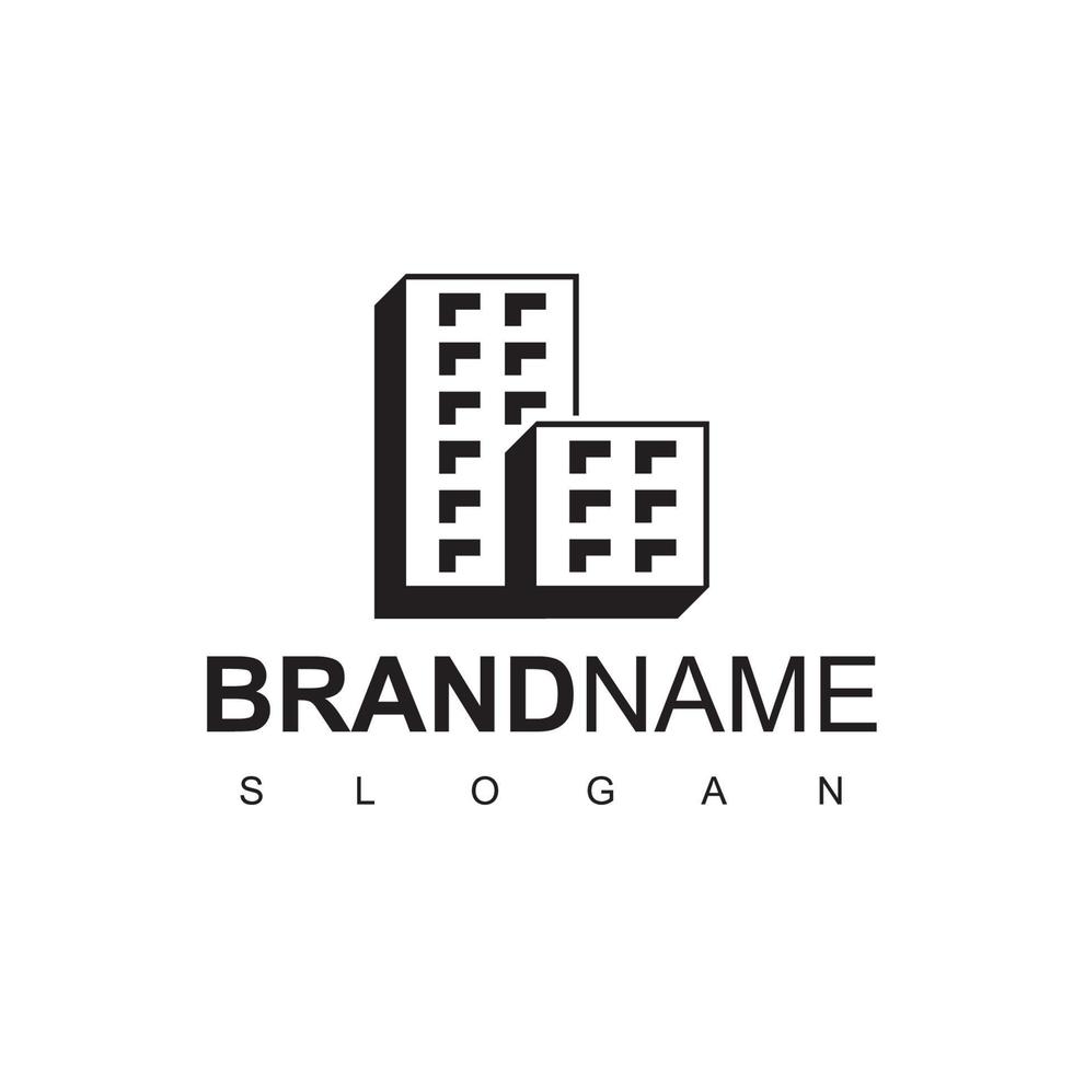 Building Logo Design Template vector