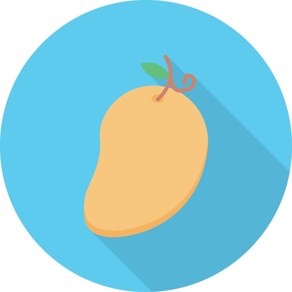 ilustración vectorial de mango en un fondo. símbolos de calidad premium. iconos vectoriales para concepto y diseño gráfico. vector