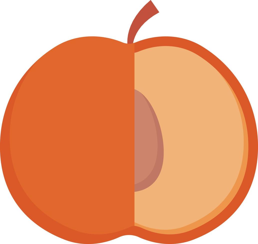 peach vector illustration on a background.Premium quality symbols.vector icons for concept and graphic design.