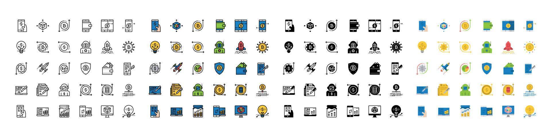 Financial Industry Icons  Simple Set For Using In Website Graphics Report Logo Infographics, Best Quality Outline Symbol Collection Icon Vector Illustration
