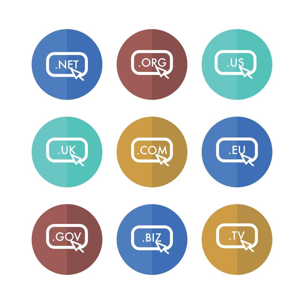 Set of Name Terminations for Domains vector