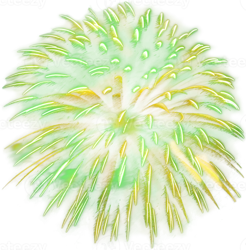 Amazing Beautiful firework isolated for celebration anniversary merry christmas eve and happy new year png