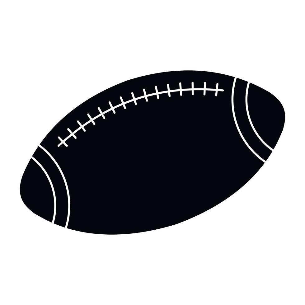 American Football simple icon vector
