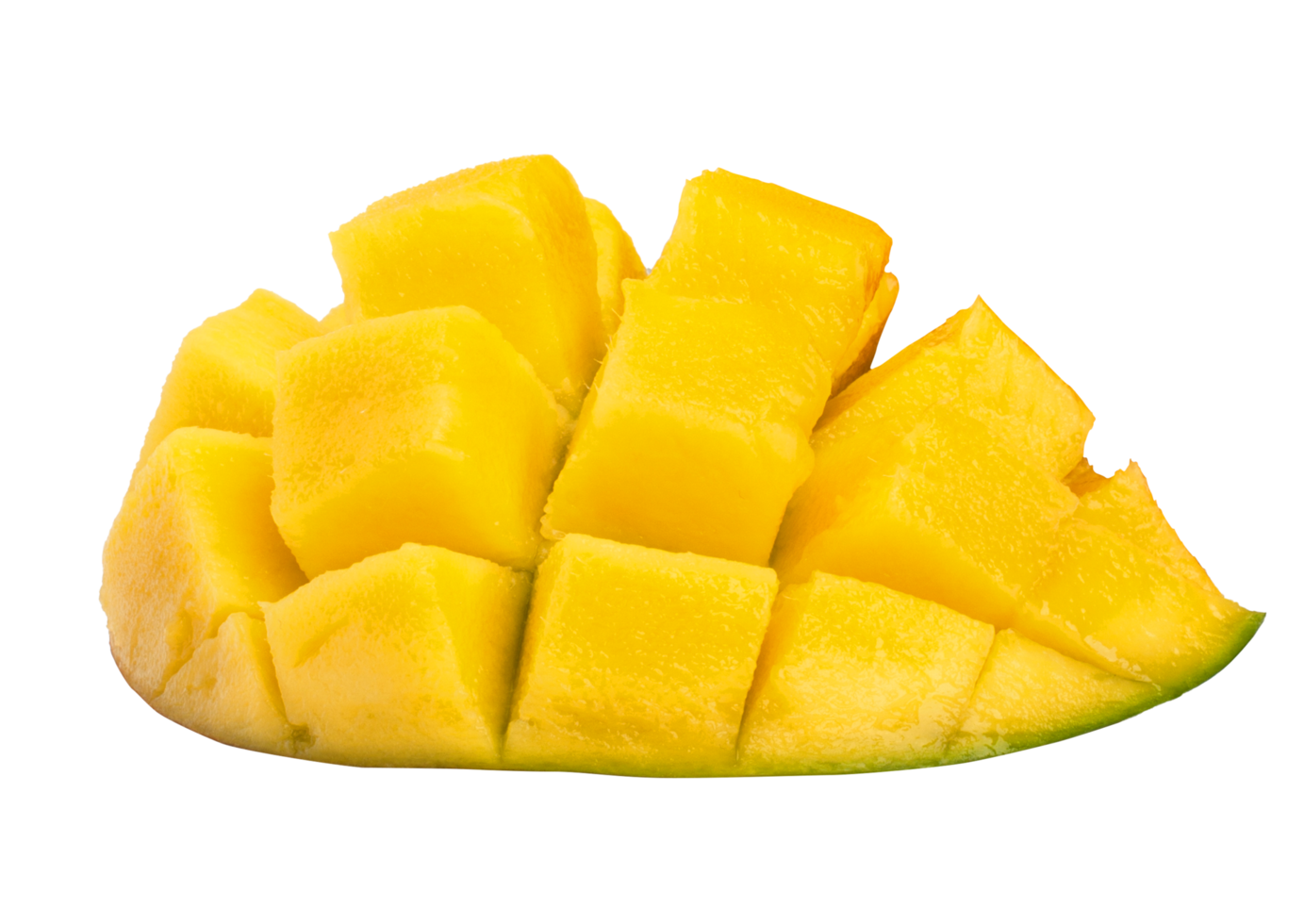 mango skära i halv png