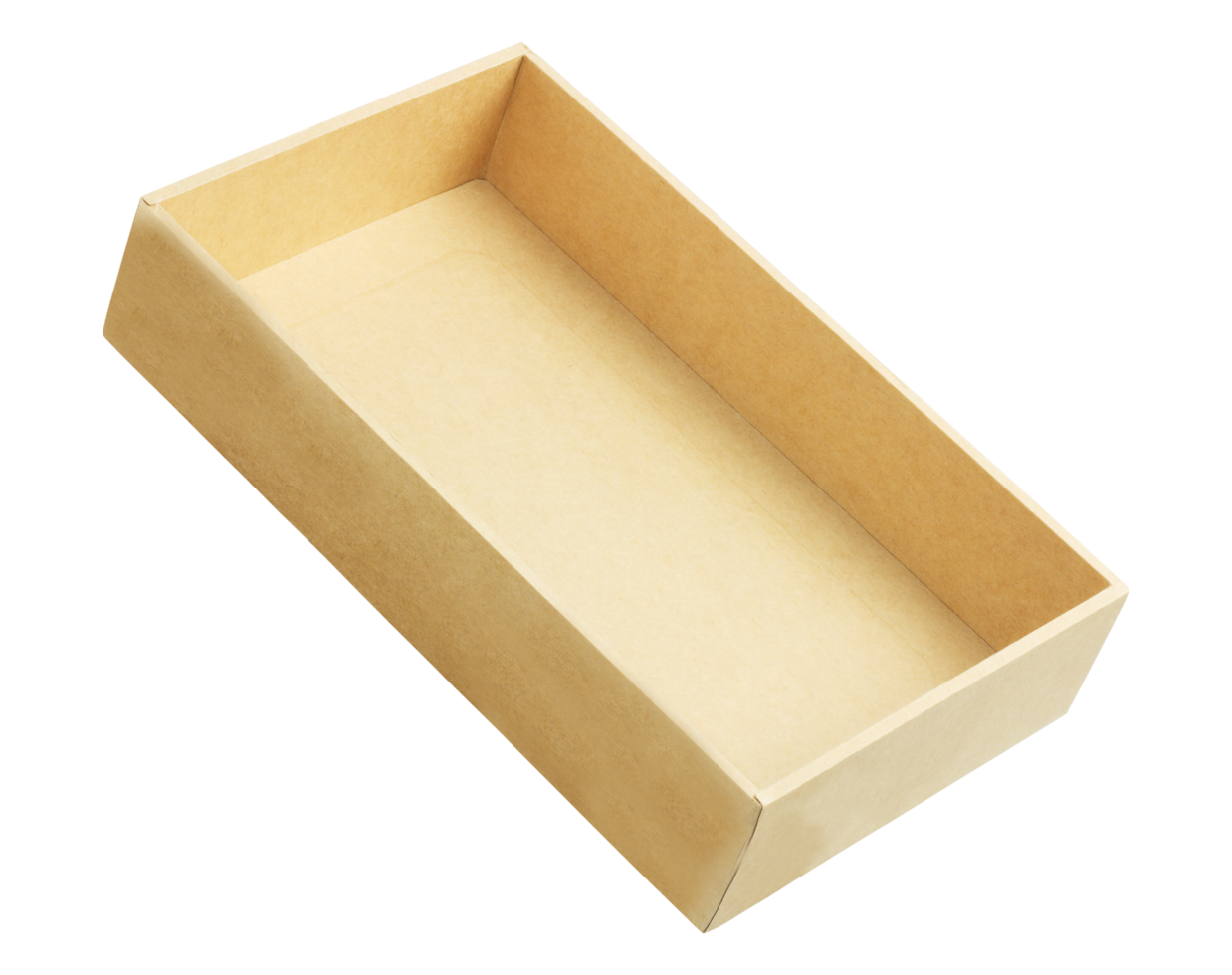 open cardboard box png