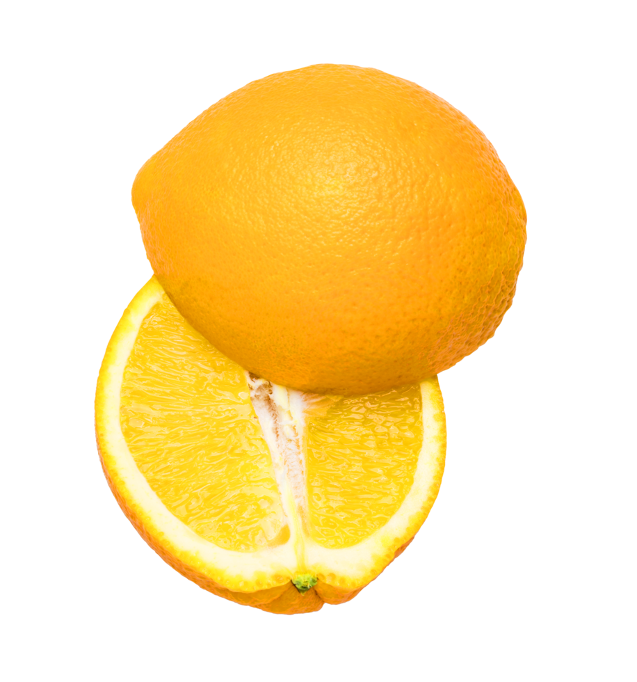 sliced orange fruit png