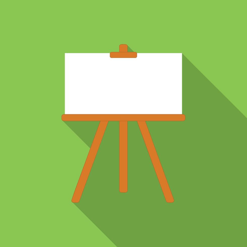 Canvas flat icon vector
