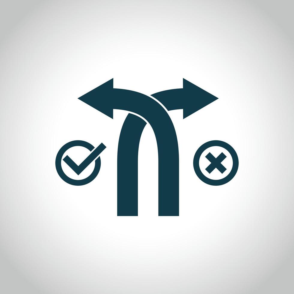 Motion direction arrow icon simple vector. Round circle vector