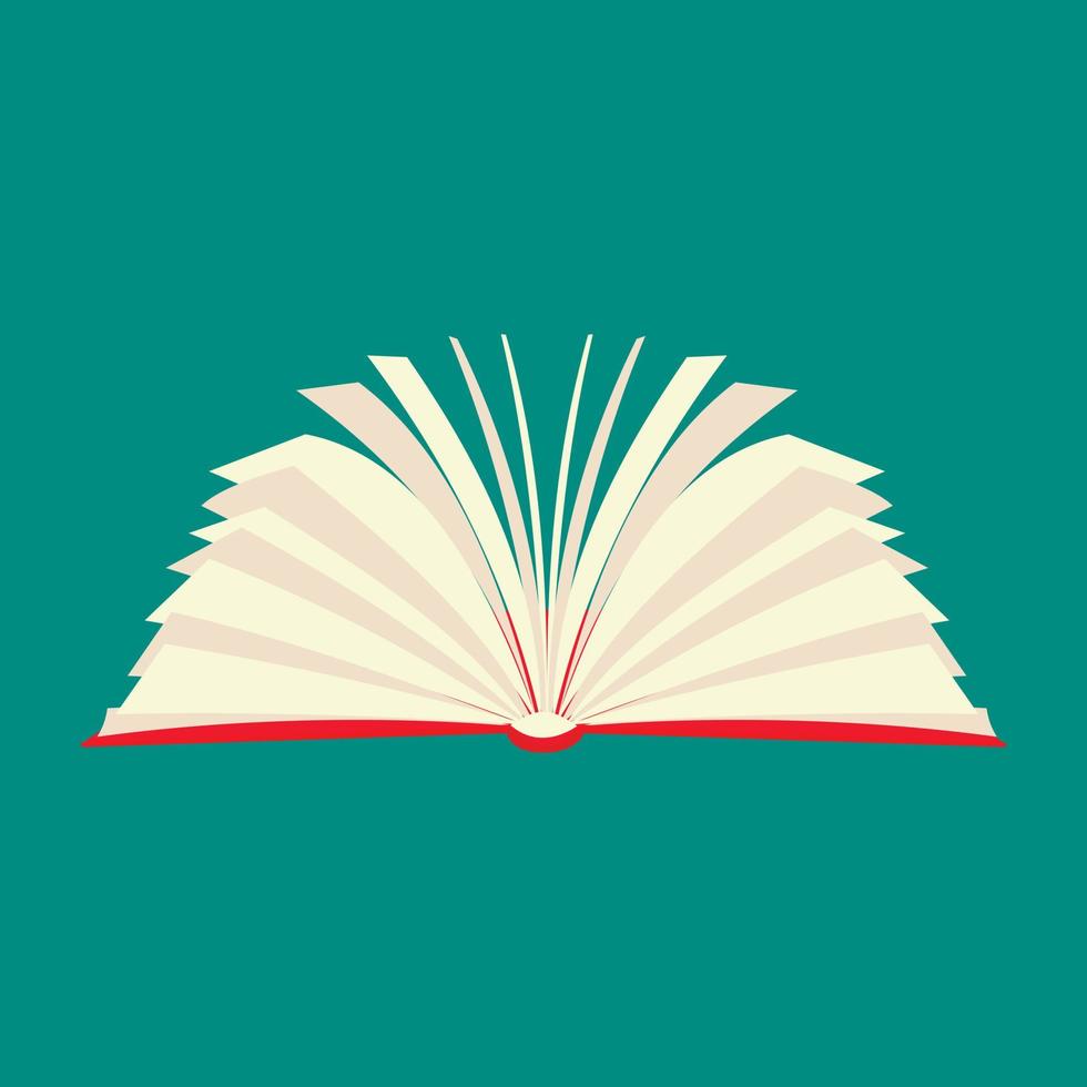 New book flat icon vector