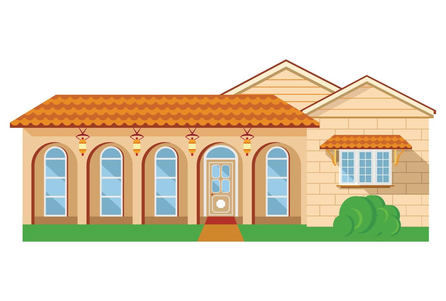 New house illustration vector