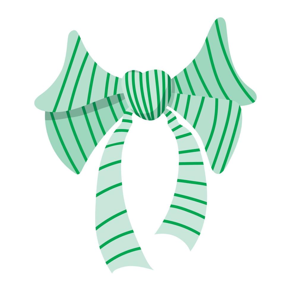 Cartoon bow symbol vector