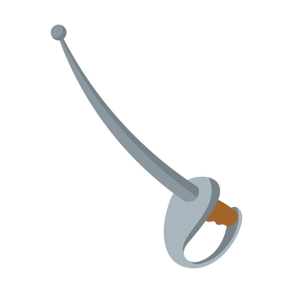 Sword cartoon illustration vector