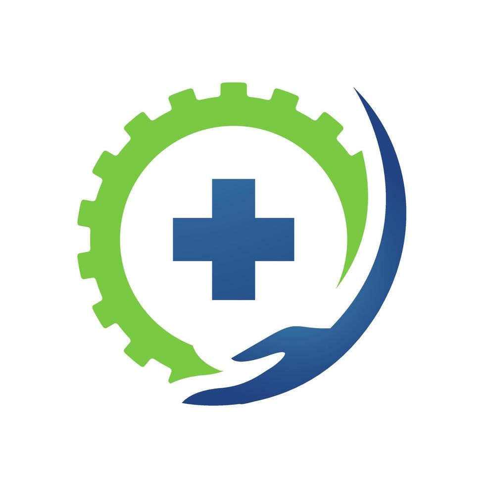 Healthcare medical logo vector icon for Ambulance Hospital Pharmacy symbol