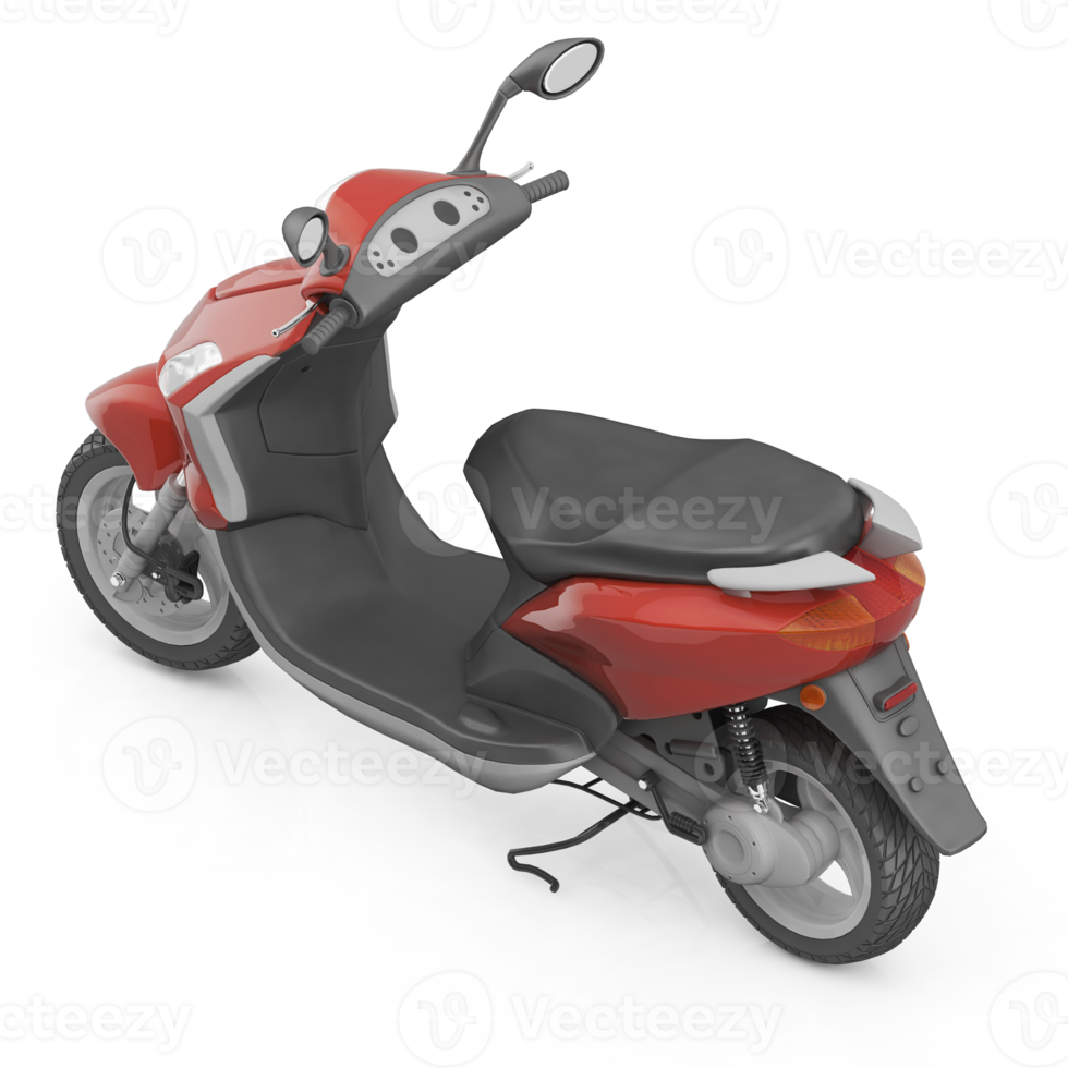 Isometric Bike 3D render png