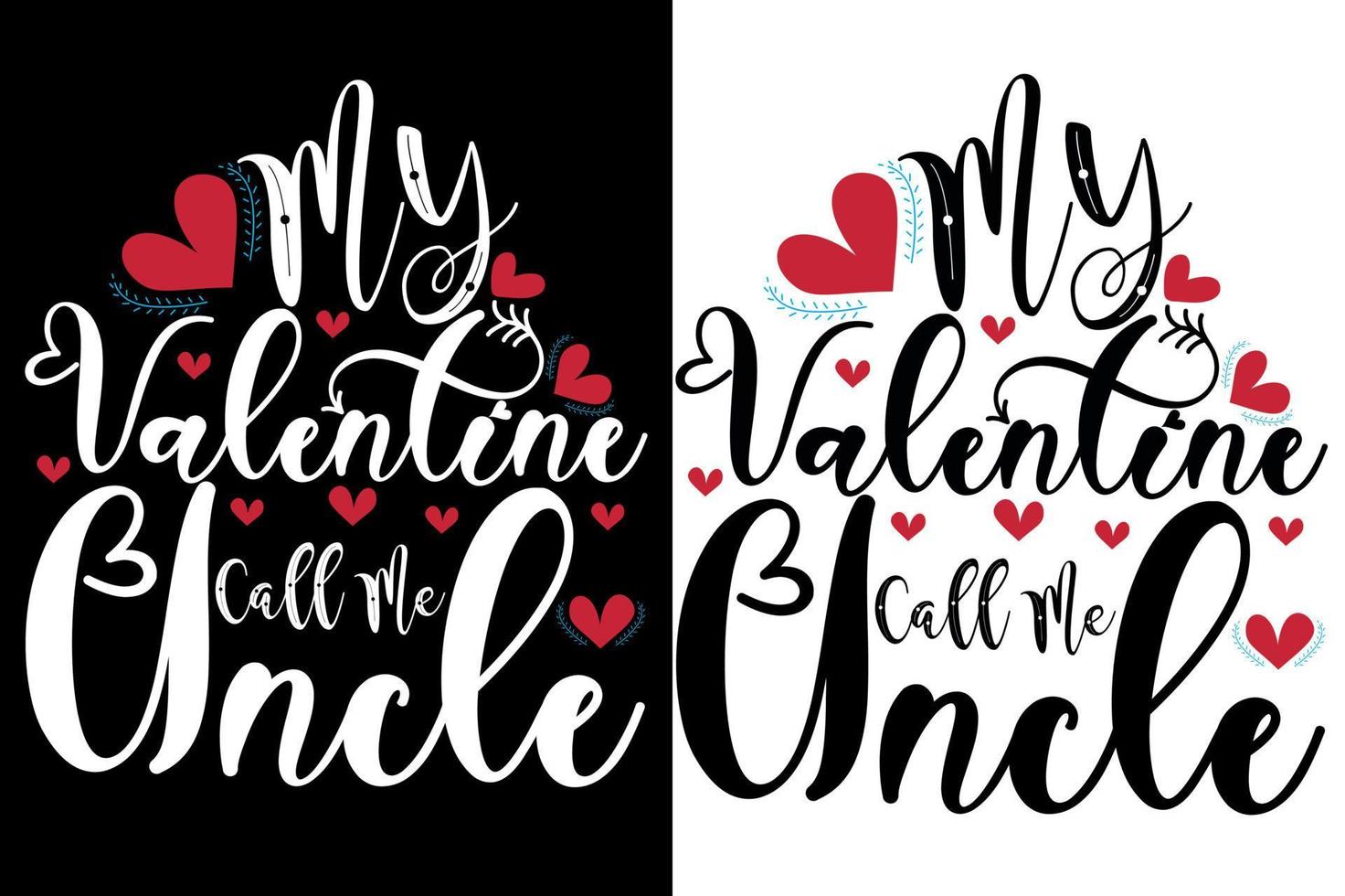 valentine typography t shirt design vector