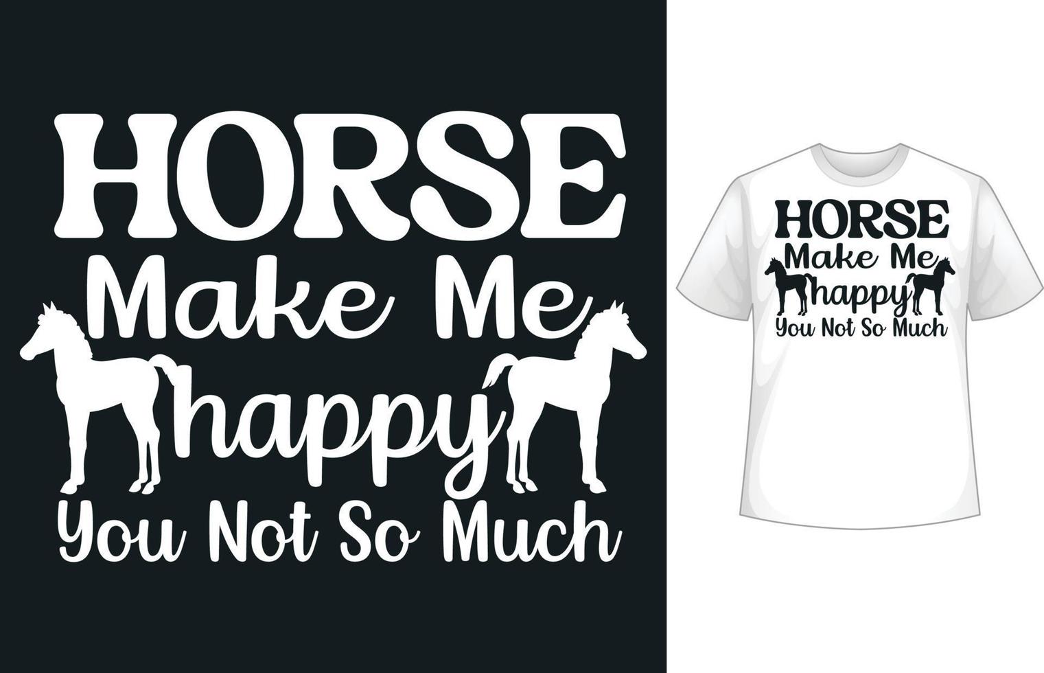 Horse Lovers T-Shirt Design 14023249 Vector Art at Vecteezy