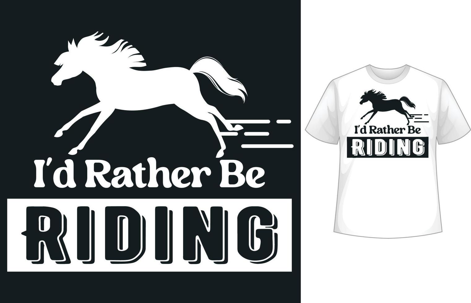 Horse Lovers T-Shirt Design vector