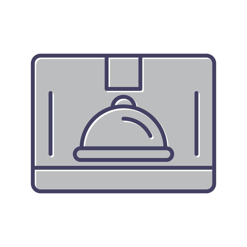 Food Delivery Box Vector Icon