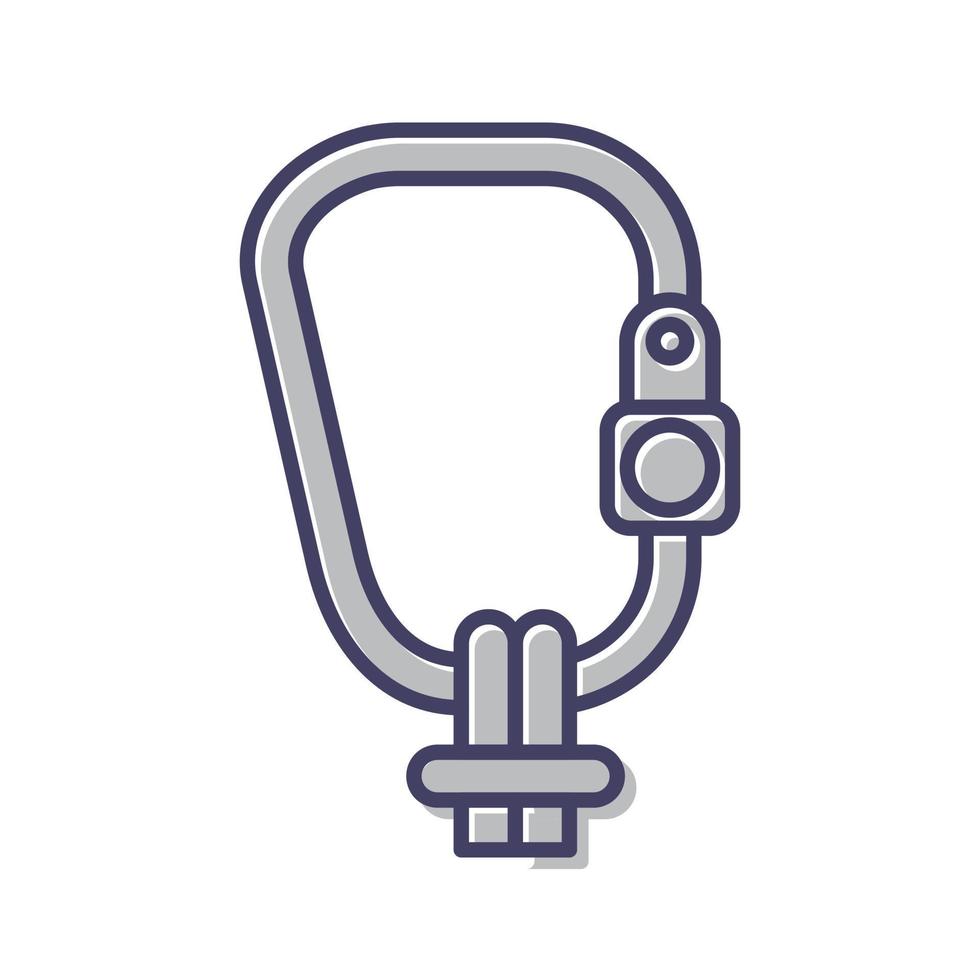 Carabiner Vector Icon