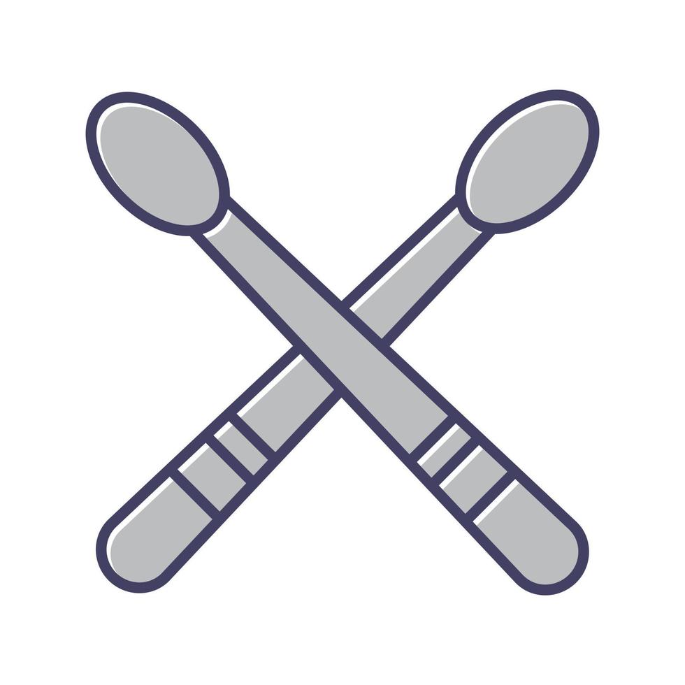 Drumsticks Vector Icon 14023427 Vector Art at Vecteezy