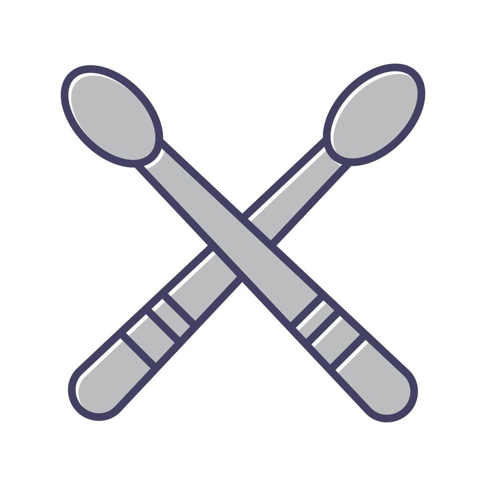 Drumsticks Vector Icon