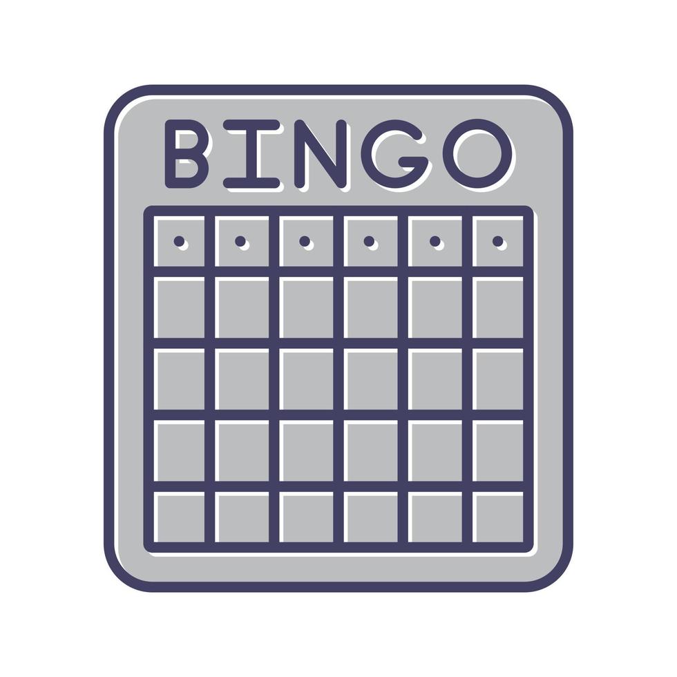 Bingo Vector Icon