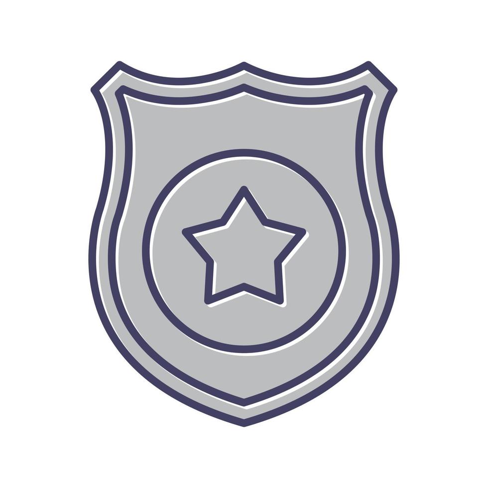 Police Shield Vector Icon