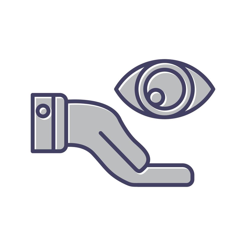 Eye Donate Vector Icon