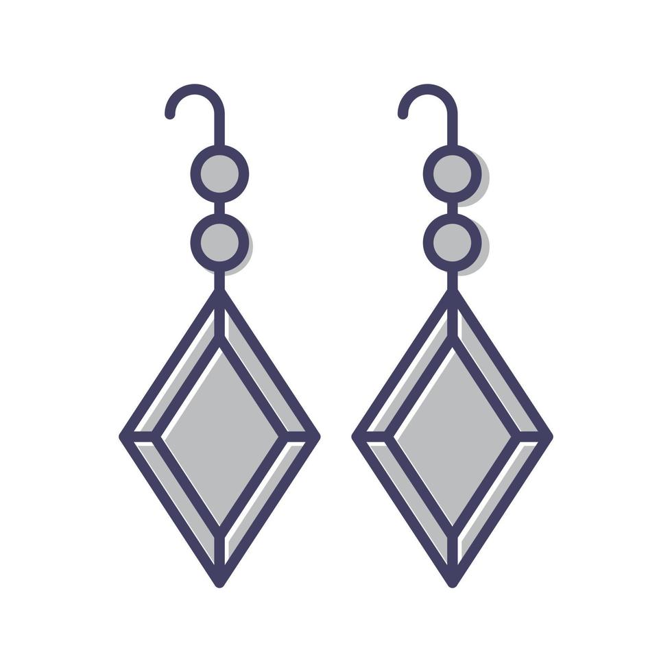 Earrings Vector Icon