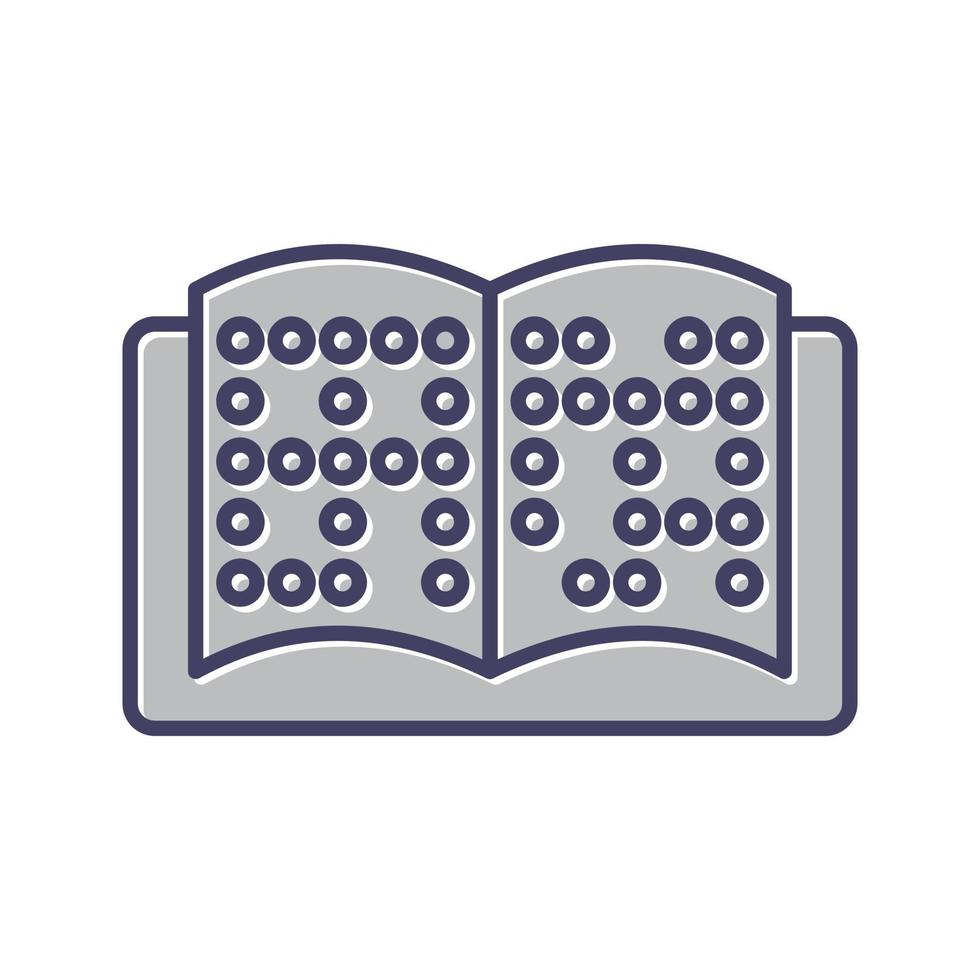 Braille Vector Icon