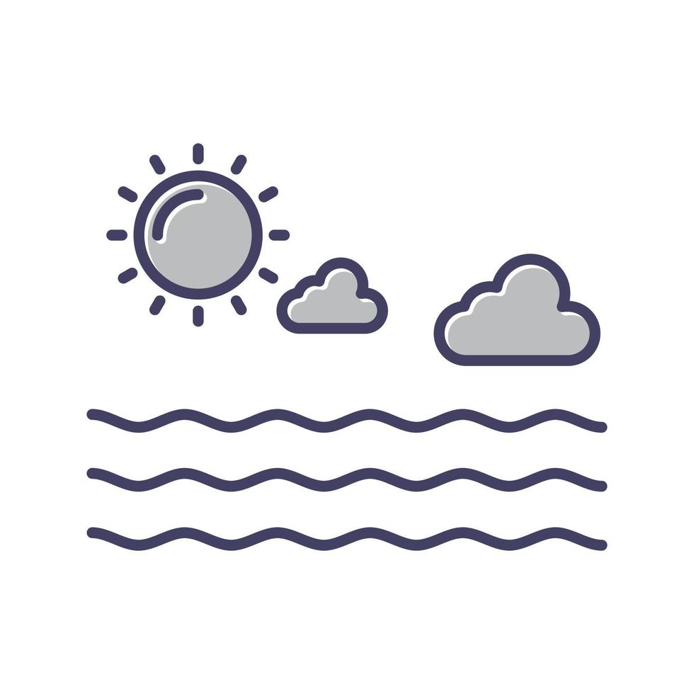 Sea Vector Icon