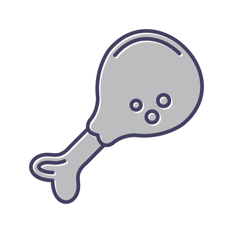 Leg Piece Vector Icon